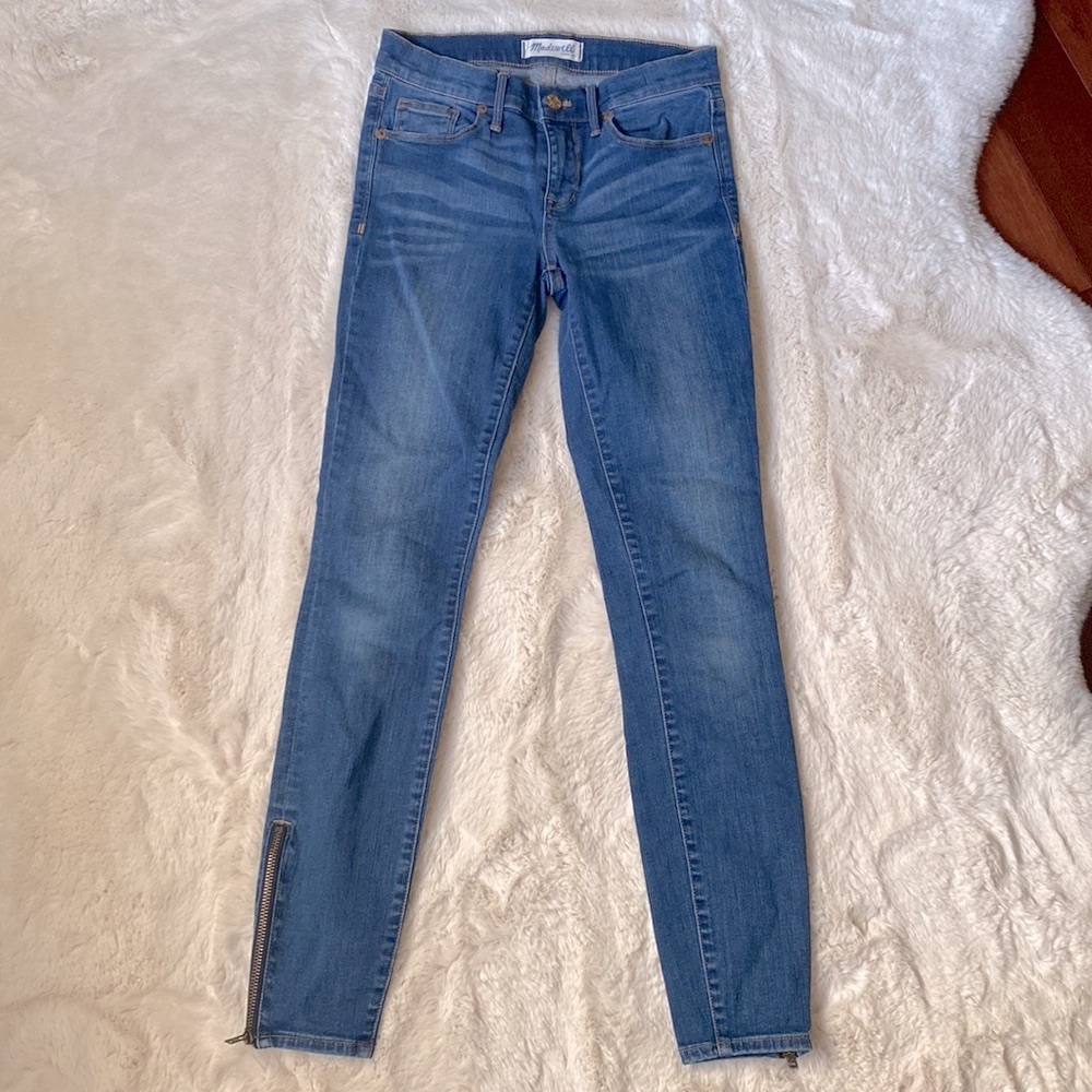 MADEWELL Skinny Skinny Ankle Jeans Size 24 EUC - Picture 2 of 12